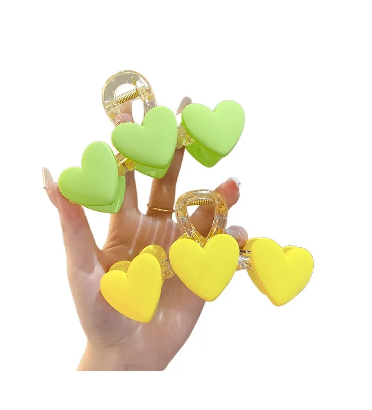 Girly love grip 2022 new colorful summer shark clip updo simple large hair clip hair accessories