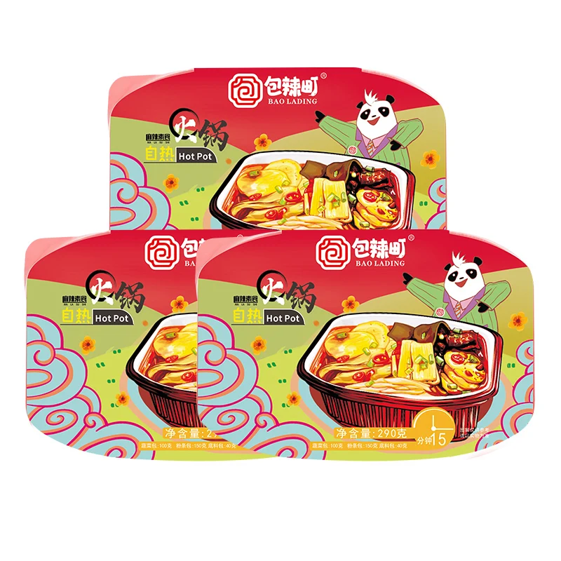 Wholesale Super Delicious Cheap Self Heating Instant Hot Pot
