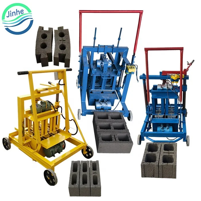 Cement sand brick forming maker machinery hollow brick block making machine cement concrete brick making machine