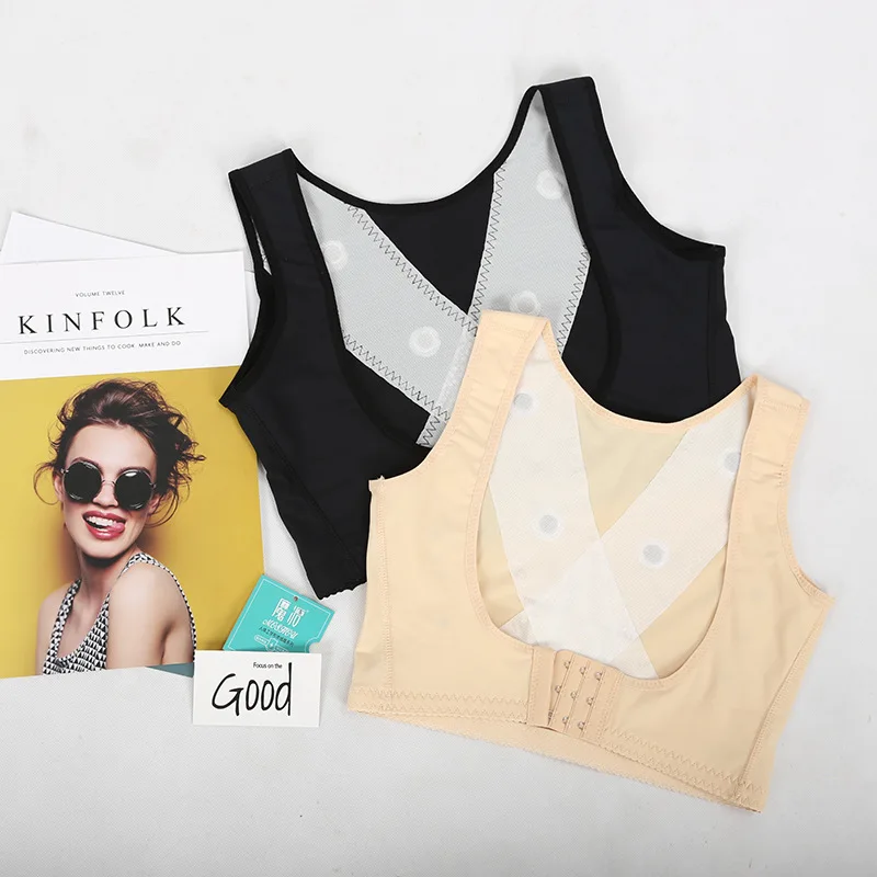 5000 Women Adjustable Elastic Back Support Belt Chest Posture Corrector Shoulder Brace Body Shaper Corset