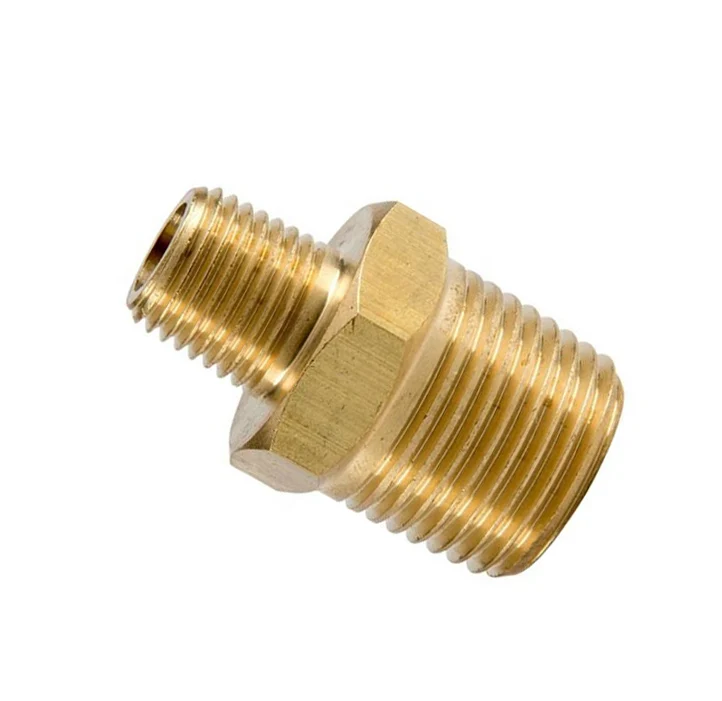 SNS JPC Series Metal One Touch Thread Pipe Fittings brass pneumatic pump parts
