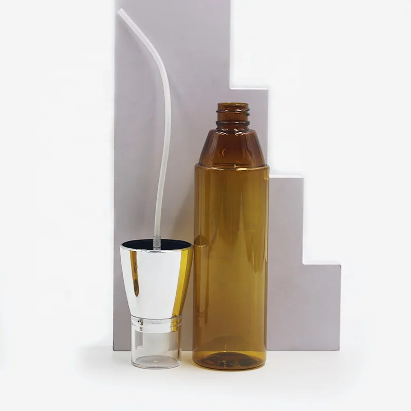 Available From Stock Spray PET Bottle 150ml 180ml 200ml Luxury Silver Gold Plastic Pump Bottle High Quality Mist Spray Bottle