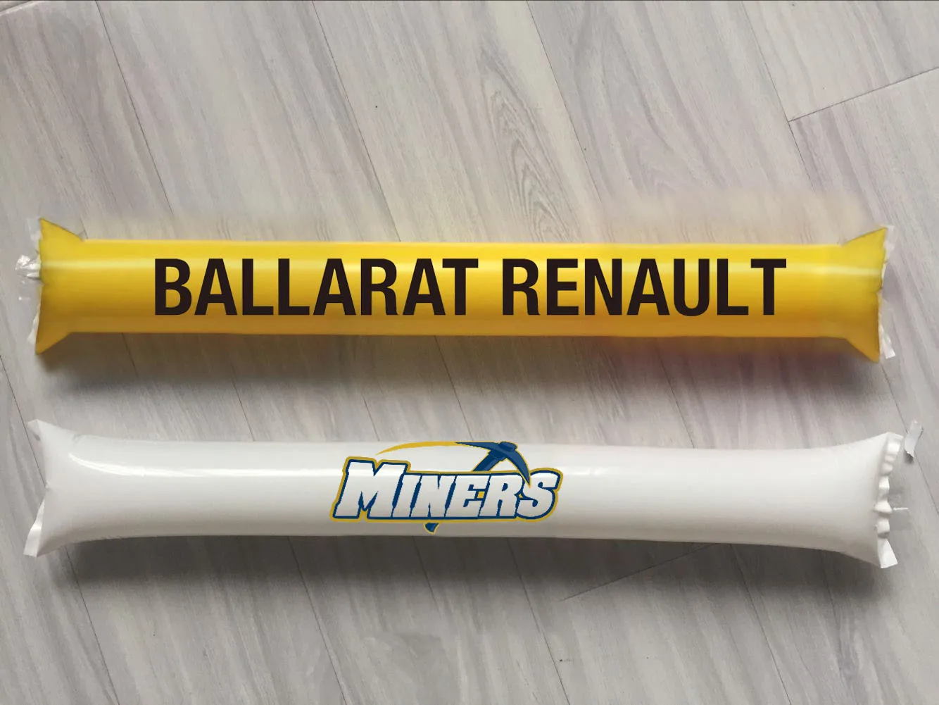 Cheering bam bam noise maker thunderstick inflatable stick