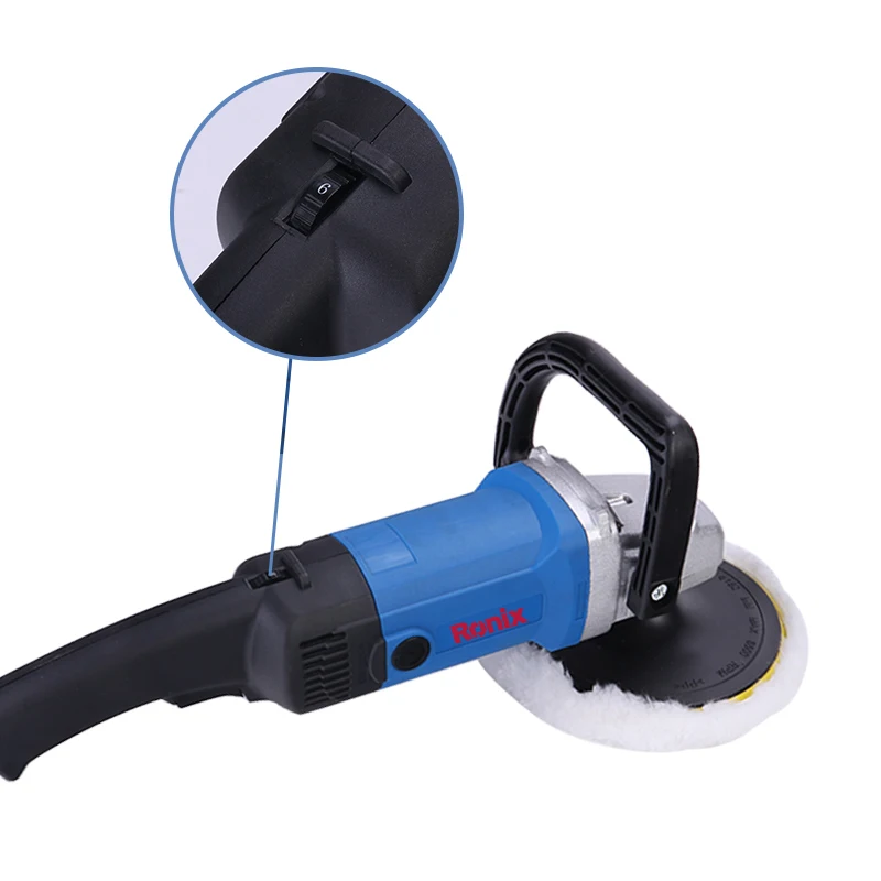 Ronix PT6120 Professional Speed Control-1200W Polisher, Dual Action Polisher