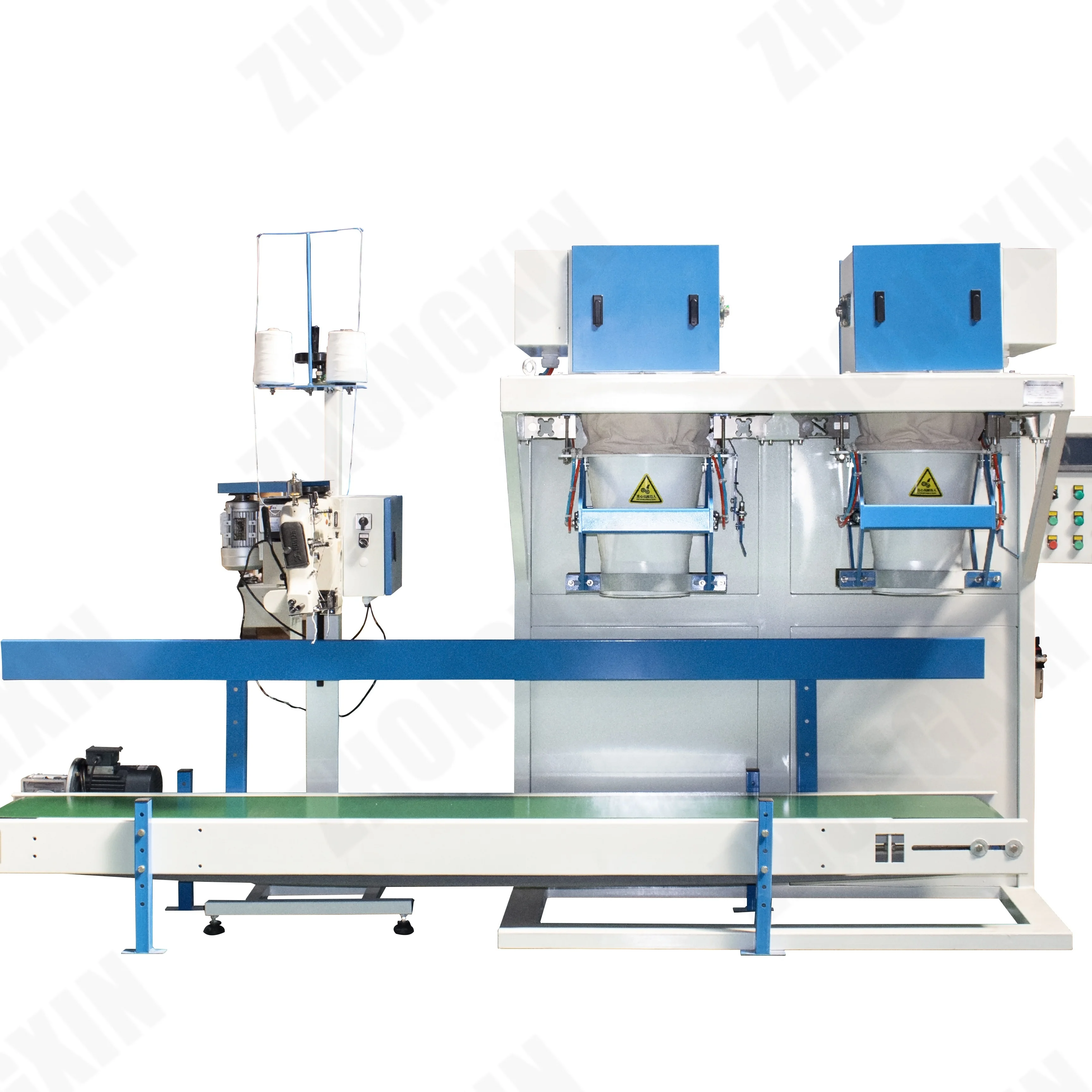 Semi Automatic 5 kg~50 kg sugar salt bagging machine weight vertical filling  granular