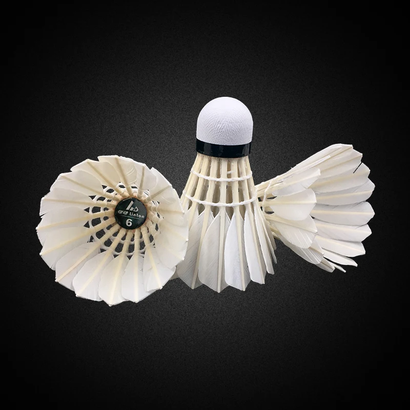 Wholesale from China hot sale baton no.6 badminton shuttlecock