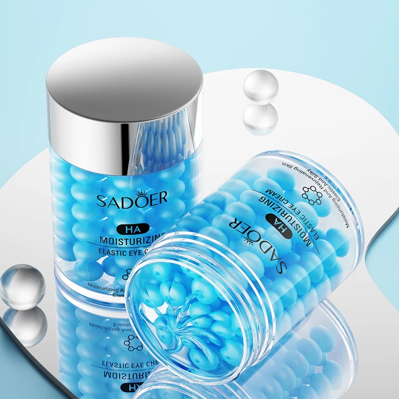 SADOER private label rose serum 24k gold Hyaluronic acid anti-wrinkle anti aging dark circle eye cream