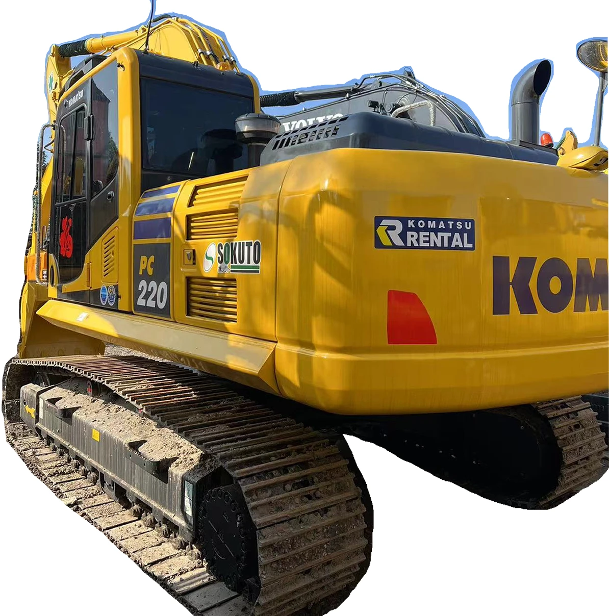 Подержанная японская Pc220-8 для экскаватора komatsu medium