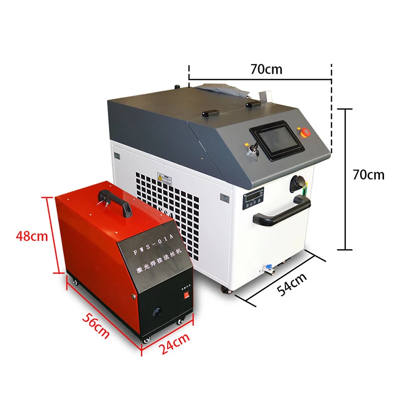 Handheld laser welding machine 3 in 1 fiber laser cleaning welding cutting machine laser rust remover cleaning