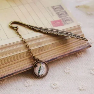 Retro bookmark metal  creative gift gift bookmarks
