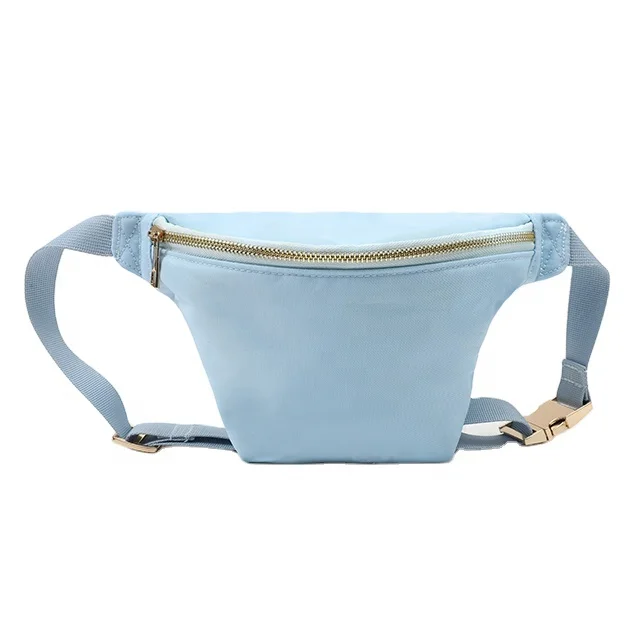 New Products Customizable Durable Pink Fanny Pack Custom Logo Waist Bag Waterproof Nylon giveaway Fanny Pack