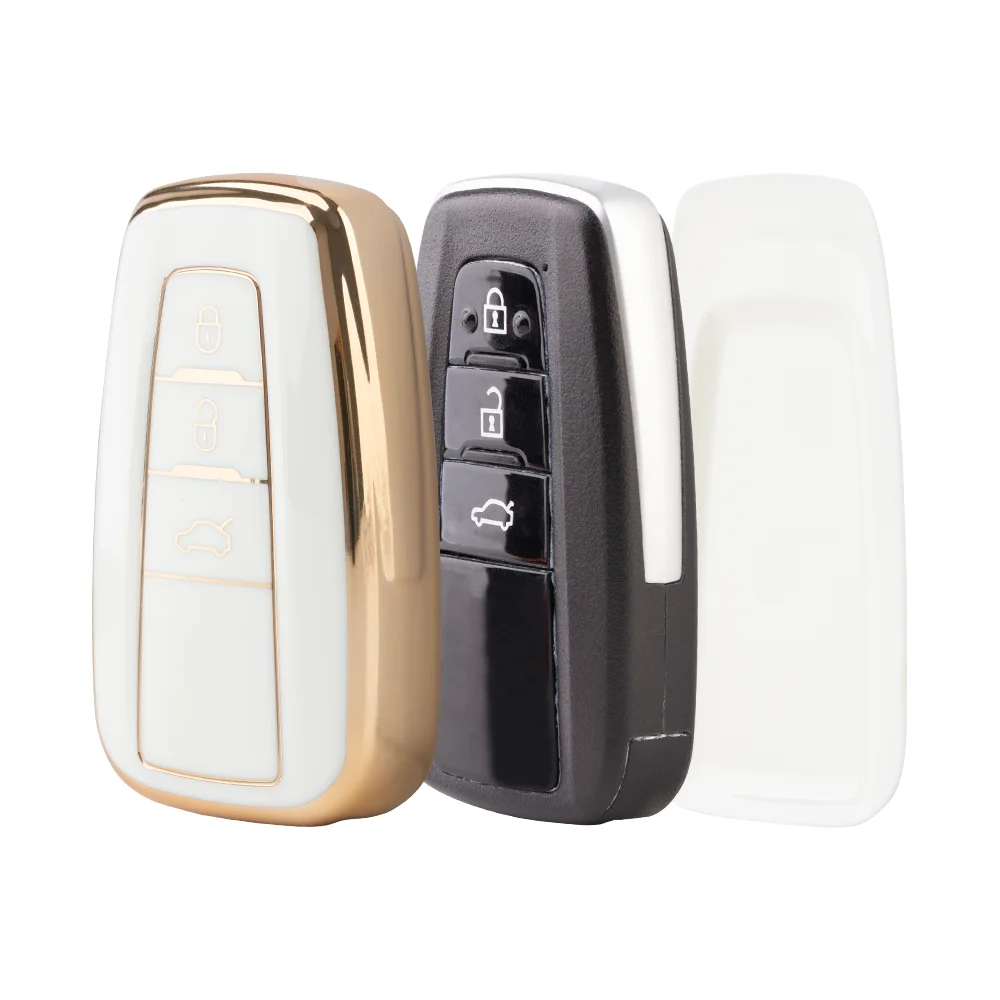 Wholesale Direct Sales Fashion TPU Key Fob Cover Car Key Protective Cover For Toyota