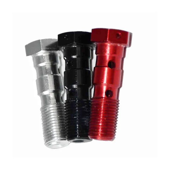 bolt Hollow Screw carbon steel banjo hydraulic fitting with hole  thread screw bolt