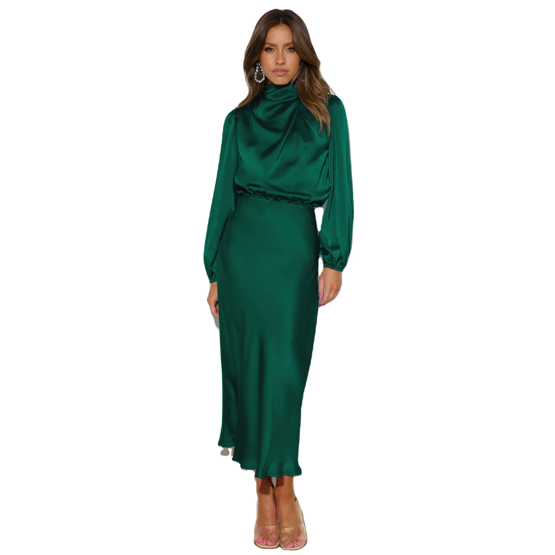 Женские платья с длинным рукавом элегантные женские вечернее длинное платье для вечеринки дня рождения