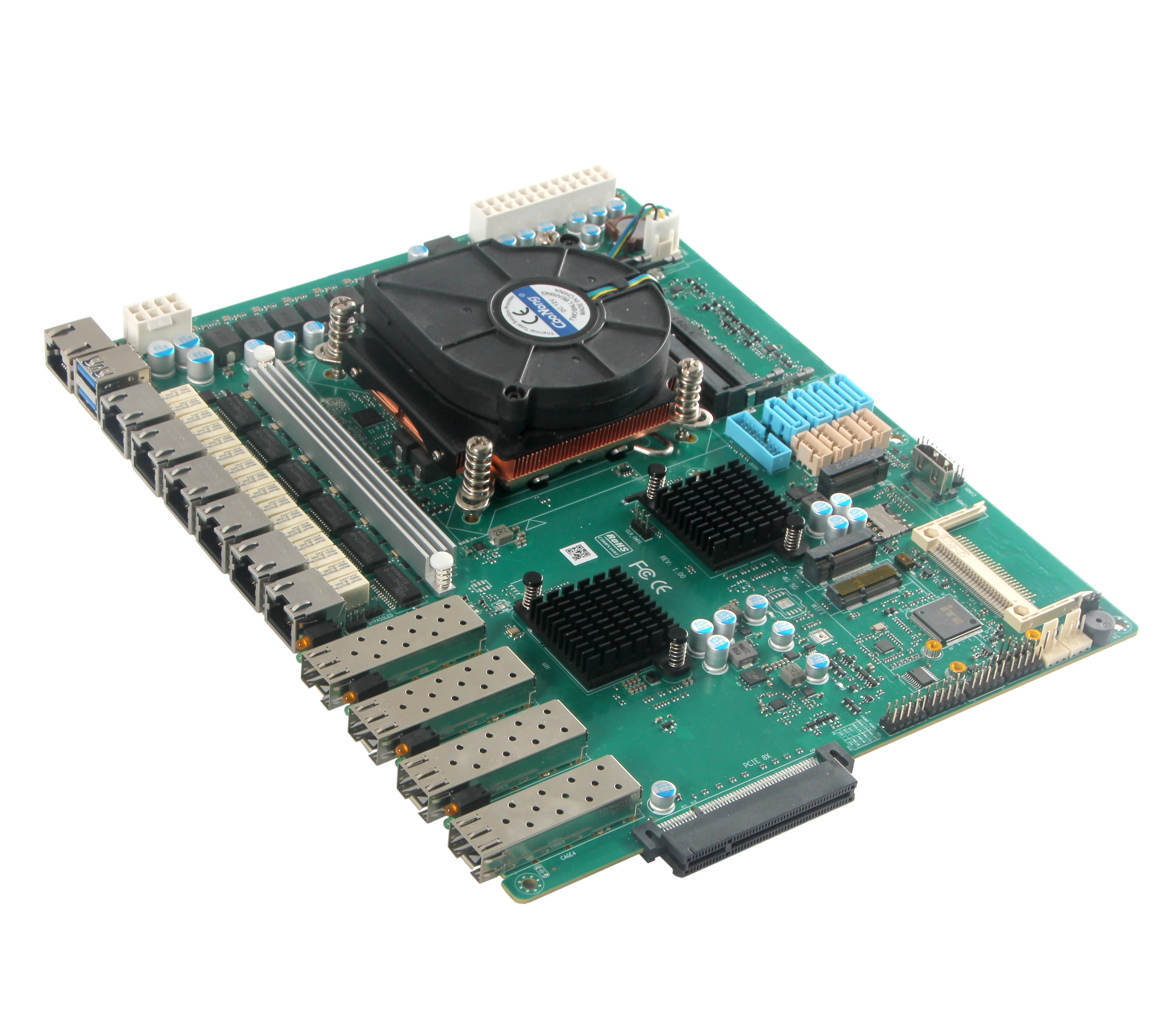 LGA1700 H610/H670 Intel 12th/13th i3 i5 i7 i9 Router Industrial PC Mainboard DDR4 CF 6LAN Pfsense Firewall 1U Server Motherboard