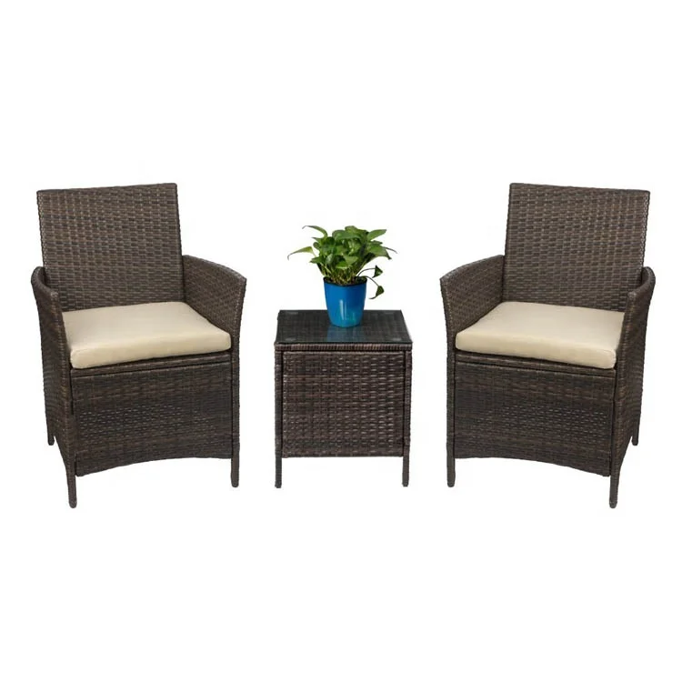 
Wicker Furniture Wholesale Use Tables Chairs Set Rattan Cushions High Back Outdoor Patio Tea Table And Chair 
