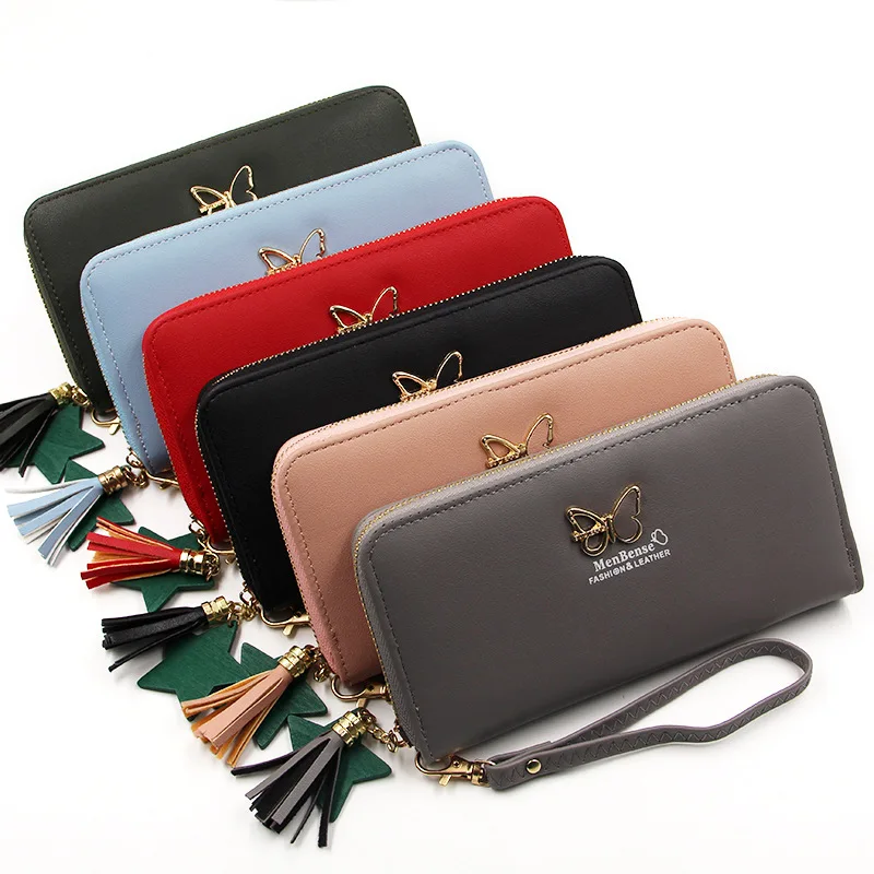 MenBense Women Wallets preppy style girls long multi card holder large capacity clutch purse stylish phone wallets for ladies