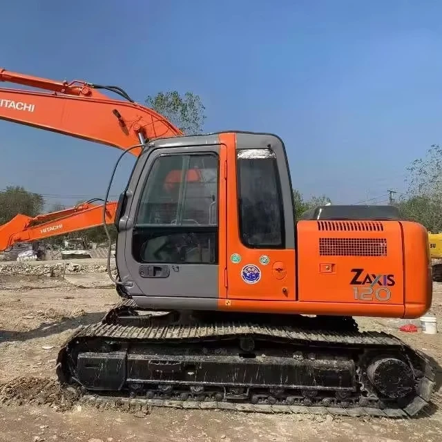 Высокое качество низкая цена оригинальный японский использованный Hitachi 120 ZX120-6 экскаватор hitachi
