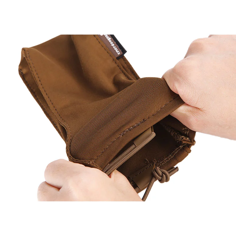 Emersongear 500D Cordura Nylon Walkie-Talkie Bag Molle System Tactical Gear Radio Pouch For SS Vest