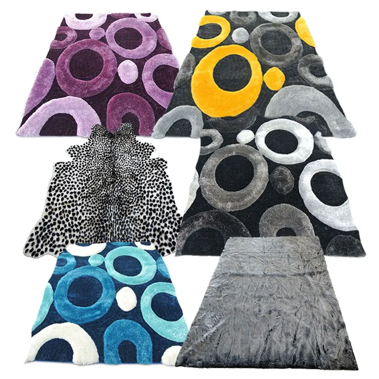 3D floor door mat printed vortex illusion carpet imitation persian rugs supplier roll tube carpet