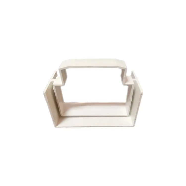 K-Style PVC Roof Water Drain System Square Plastic Water Rain Gutter for Rain Gutters