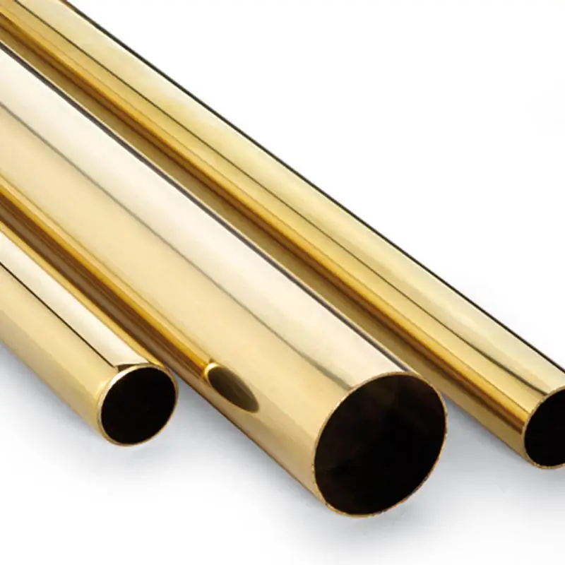 High Quality 30mm 45mm 50mm Customized Diameter Straight Brass Tube