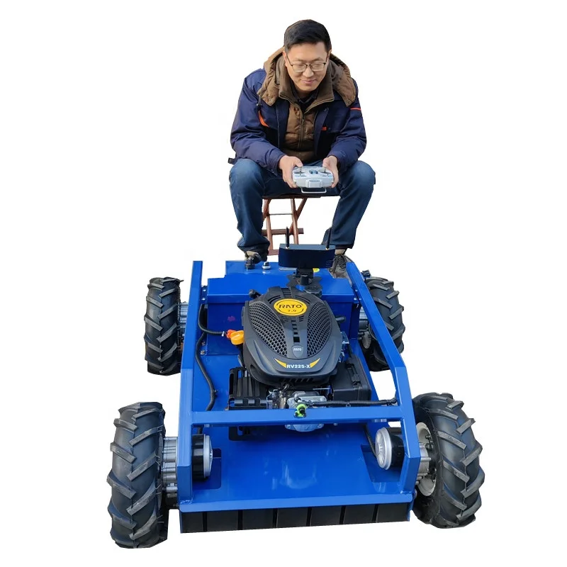 High Quality Lawn Mower promotion Flexible operation Upgraded Version wheel Remote Control Lawn Mower