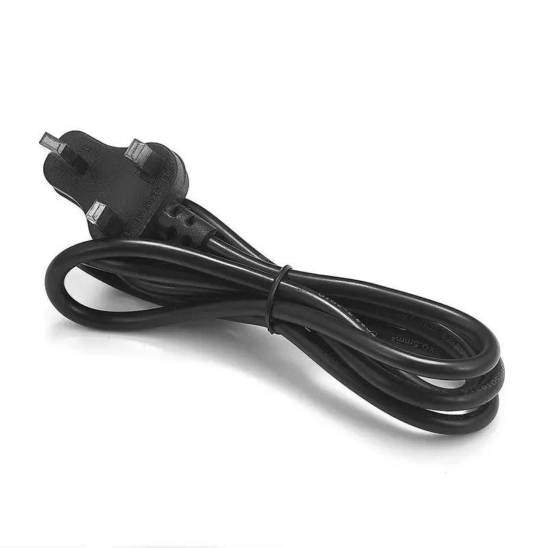UK Power Cord Ps3 Charging Cable Ps3 Ps4 Power Cable 1.5M UK 3P Plug To IEC C7 Figure 8