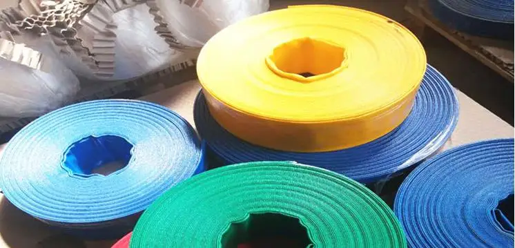 ABS PP PVC PE  PE Lay Flat Irrigation Hose Agriculture Pipes Plastic Pipe High Quality Custom White Wear Color Size