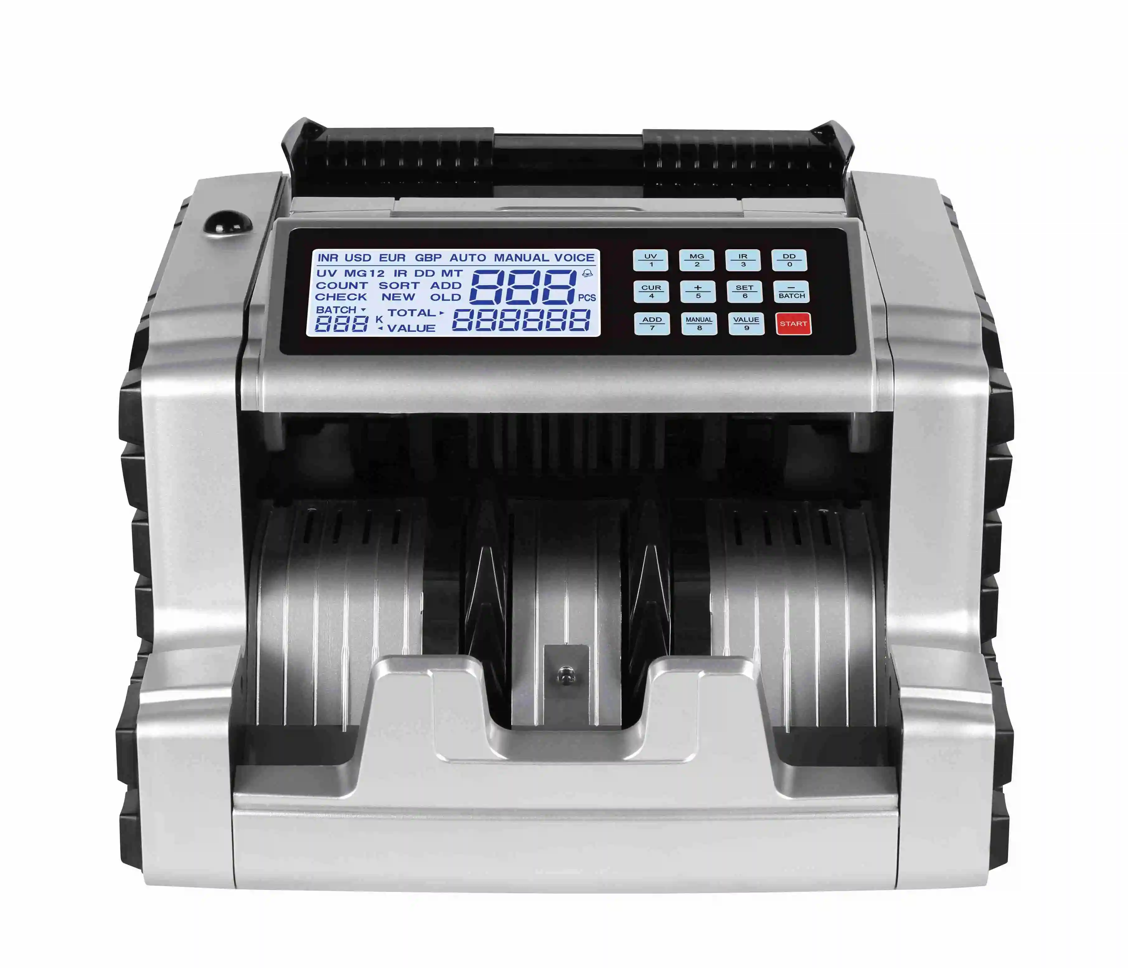 2024 Hot Selling AL-6200 Currency Counting Machine Bill Counter Banknote Counter for Bank Store Market