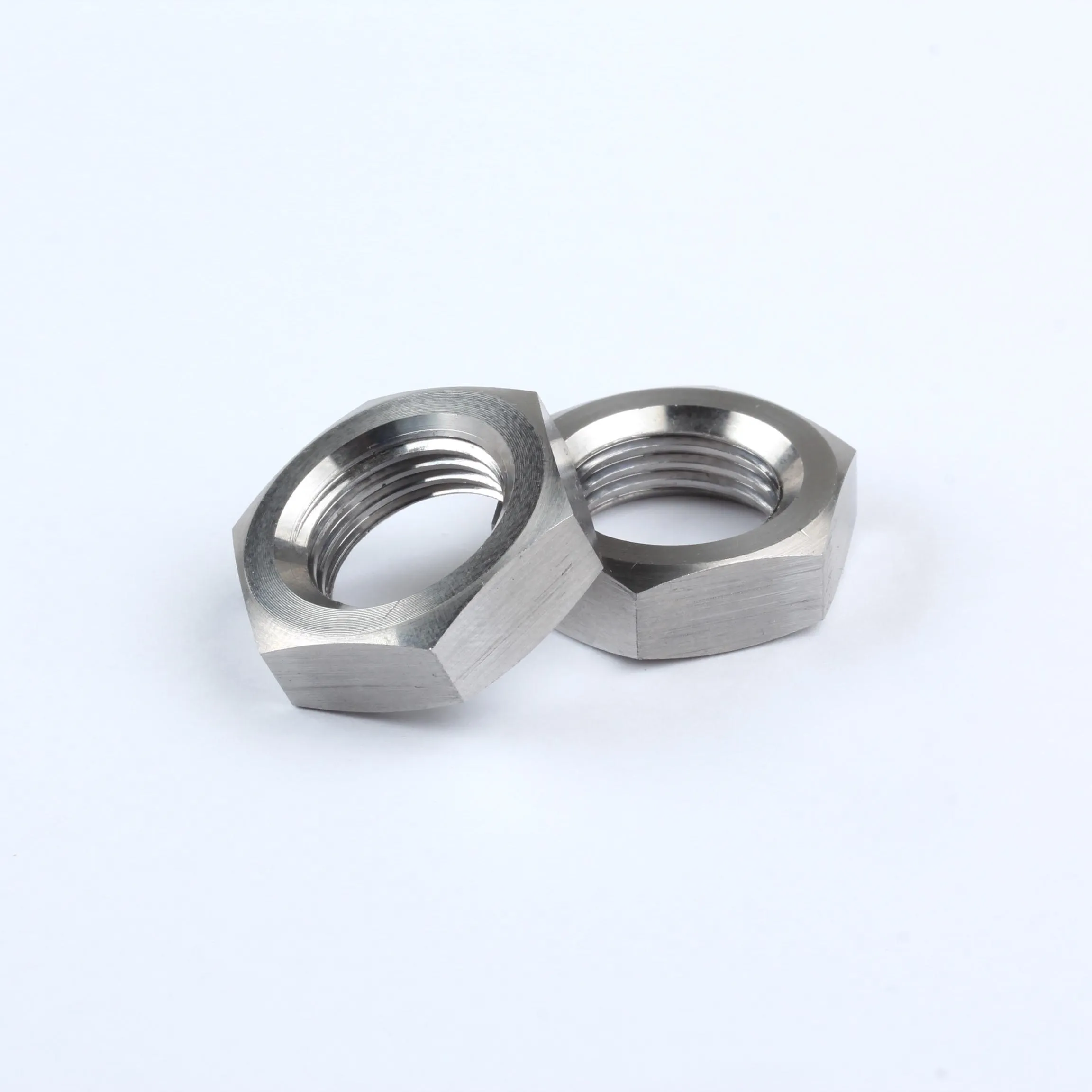 DIN439(-2) Stainless Steel 304/316 Carbon Steel Brass Chamfered Hex Thin Nuts