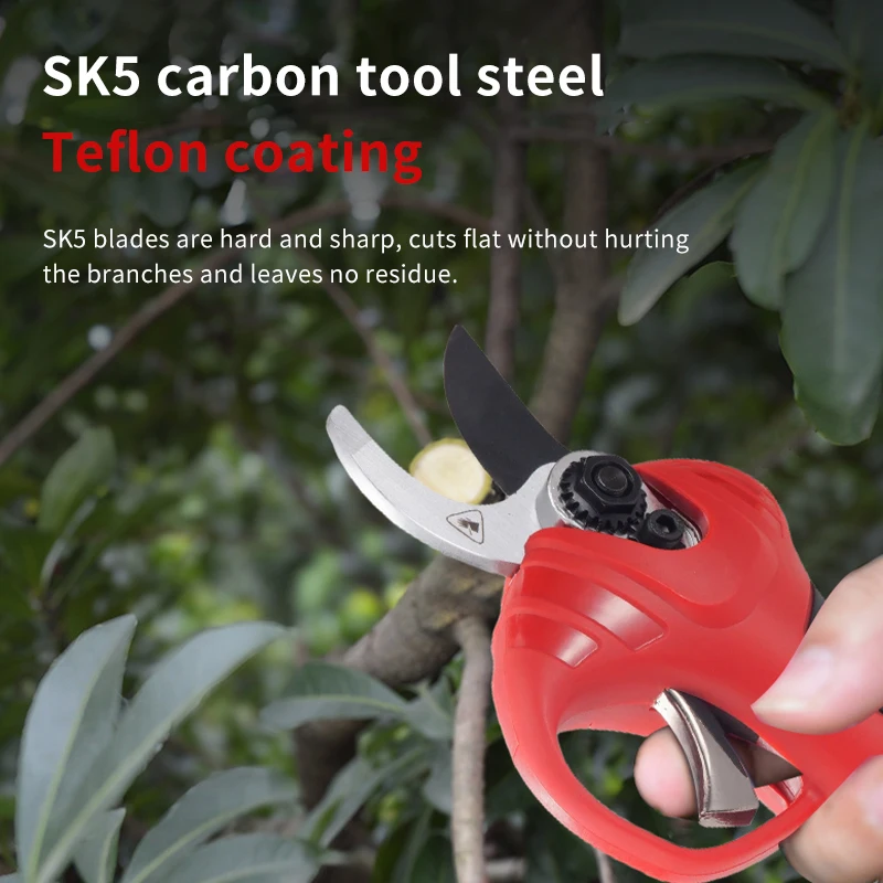 SENGXlN Hot Sell Garden Pruning Scissors Lithium 22mm 28mm 32mm 38mm 45mm High Quality Electric Garden Scissors
