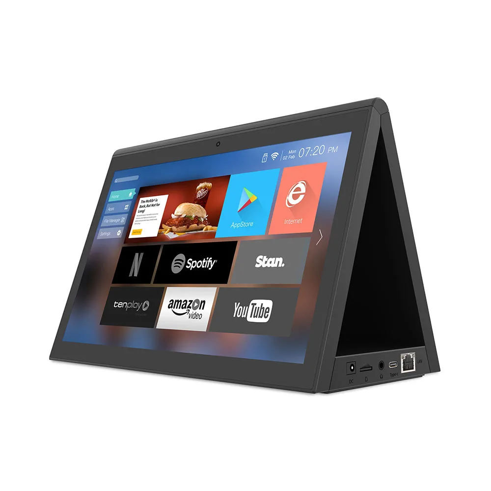 Desktop Dual Display Digital Signage 10.1 Inch Double Screens With Rk3288 2gb 16gb Desktop Tablet