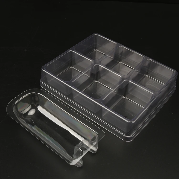 Изготовленные на заказ прозрачные скользящие блистерные пластиковые карты прозрачная упаковка ПЭТ ПВХ помада бальзам для губ блистер