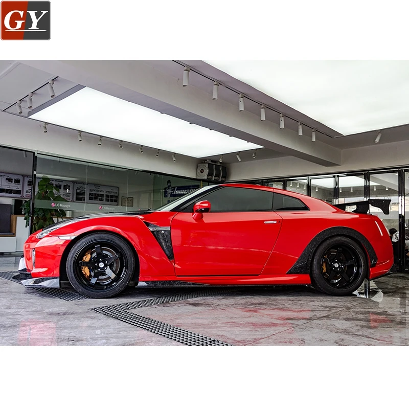PORTION FORGE CARBON VARIS19 Ver MAGNUM OPUS STYLE BODY KITS FOR NISSSAN 08- R35 GTR