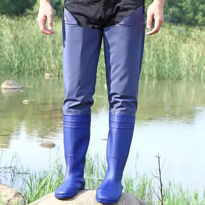 Fishing Hip Waders, Watertight Wading Hip Boots Thigh Waders Wading Pants,Paddy Boot Fishing Waders for Agriculture