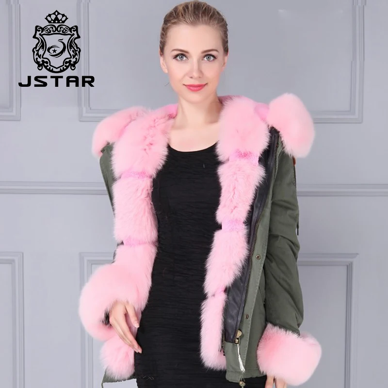 Куртка из натурального меха лисы