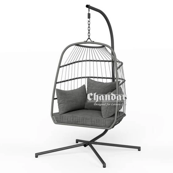 Мебель ручной работы из ротанга, кресло-качели для помещений и уличное кресло-качели