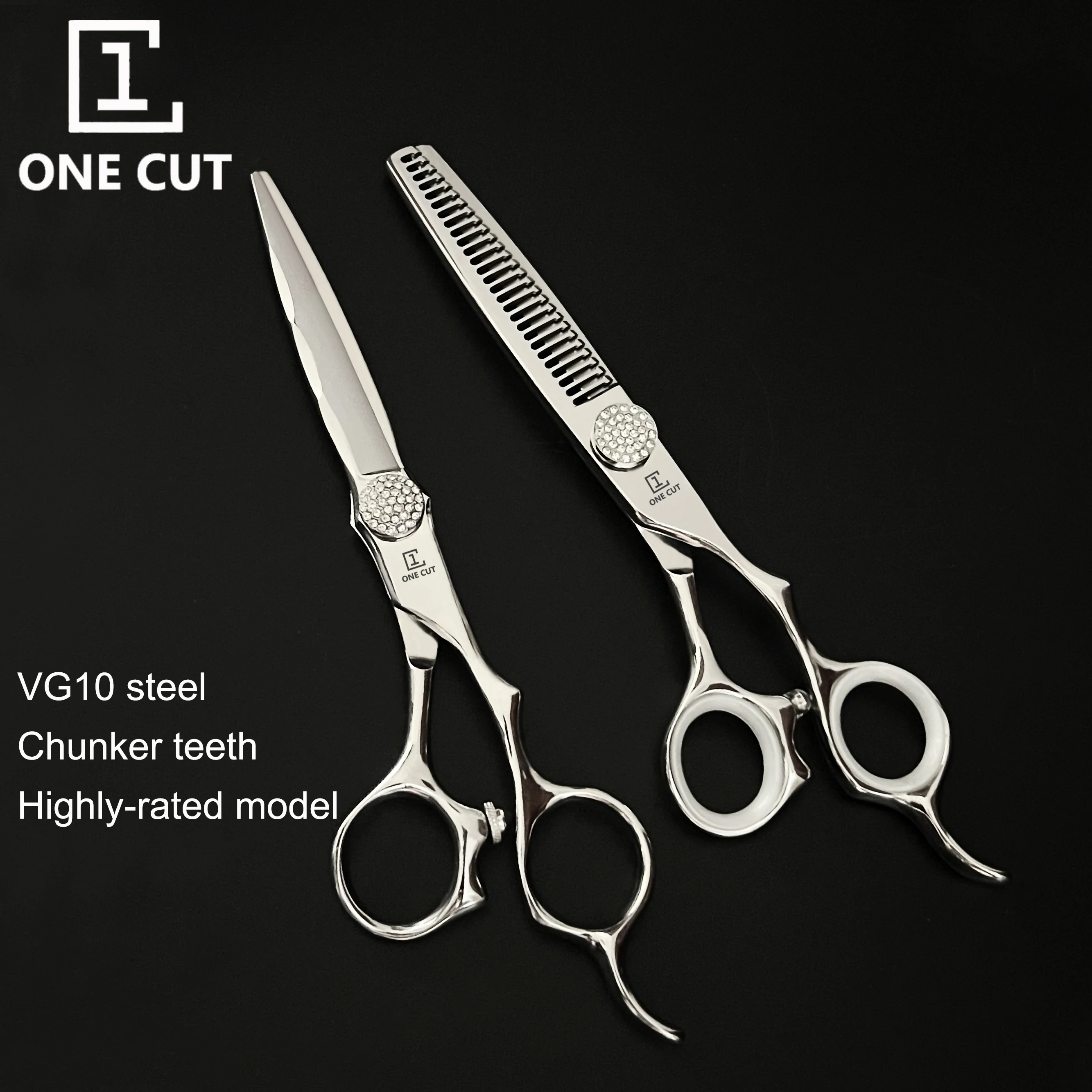Japanese Hair Cutting Scissors Set Professional 6 Inch Barber Hairdressing Scissors
