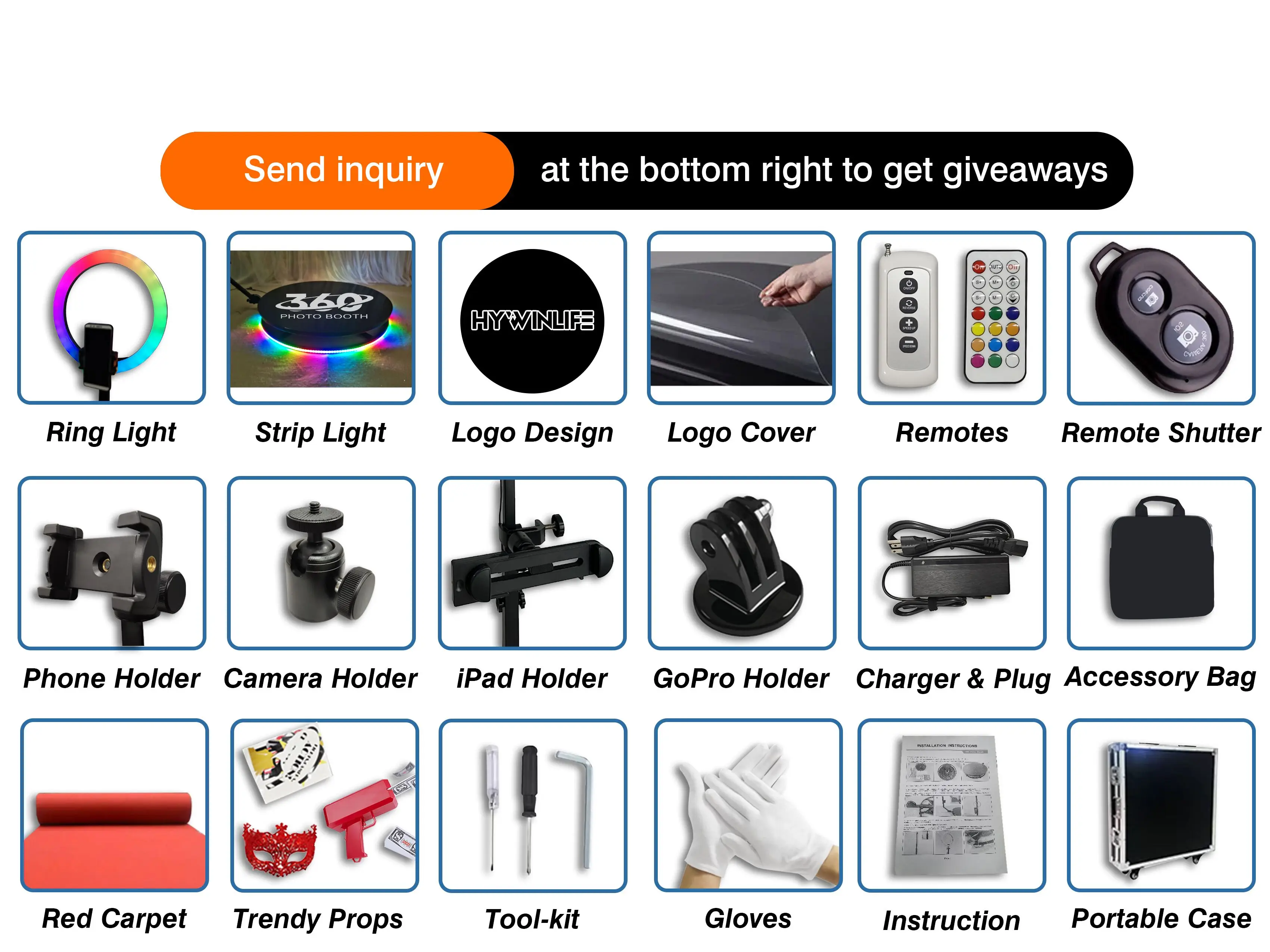 camera 360 degree rotating automatic spin selfie foto photo spinner 360 video booth photobooth