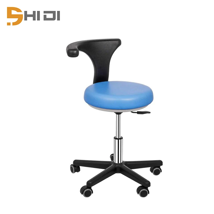 Shidi brand SX foshan factory furniture Boss Office Products Medical Spa Stool with Backrest dental stool