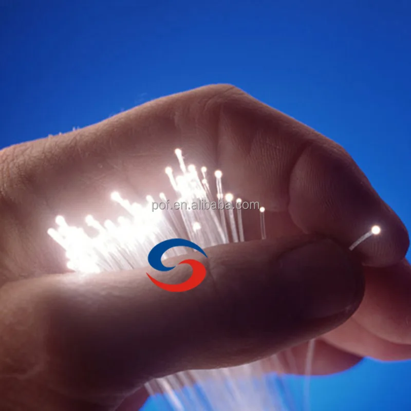 top quality 1.0mm 1500M/Roll pmma led fiber optic lights for multi purpose