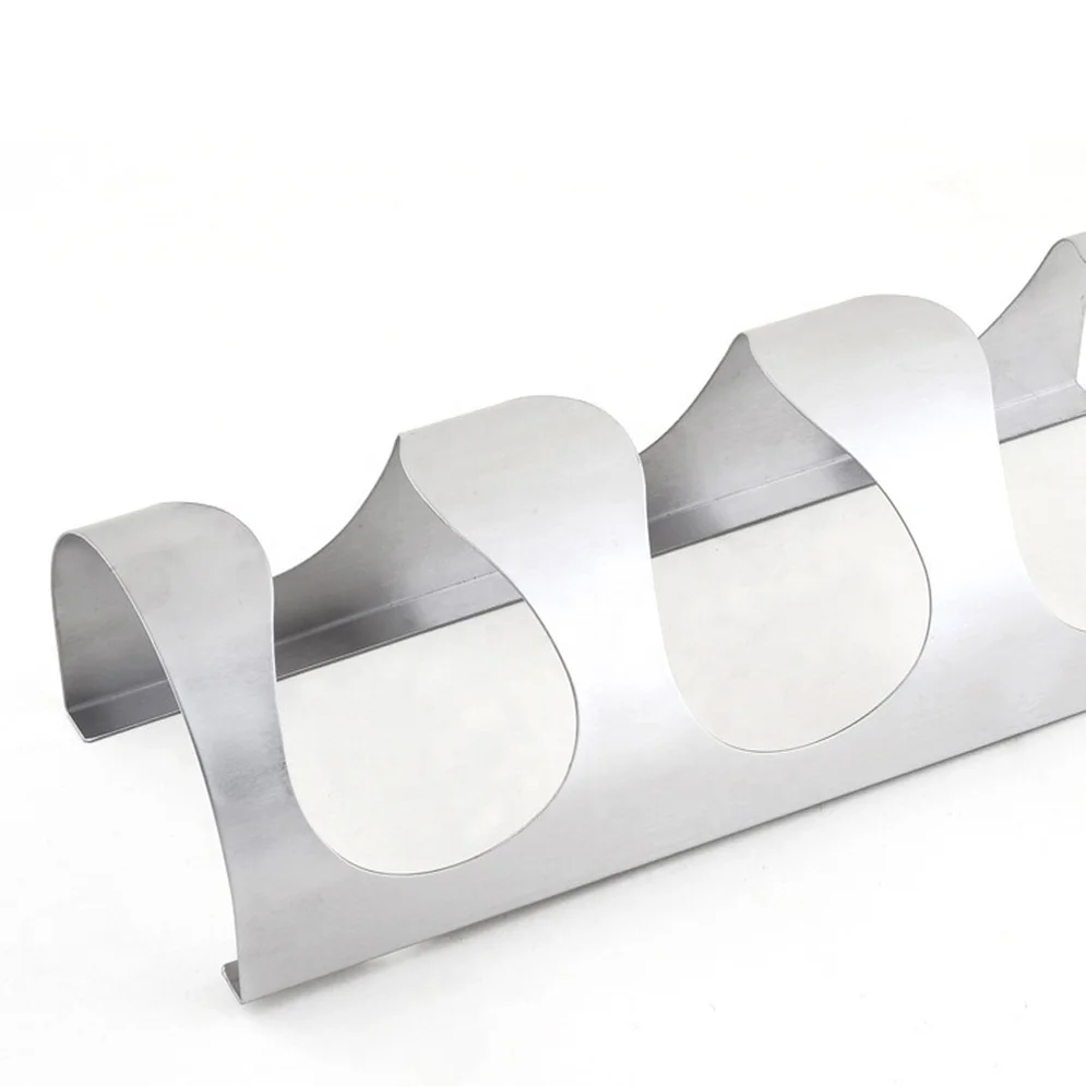
Professional high quality Stainless Steel Wall mounted Wine Rack 