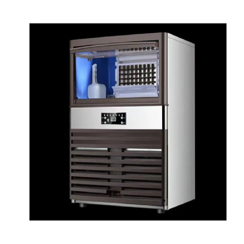 YinShuo SK-88F Stainless Steel  Ice maker machine commercial cube ice machine portable ice maker