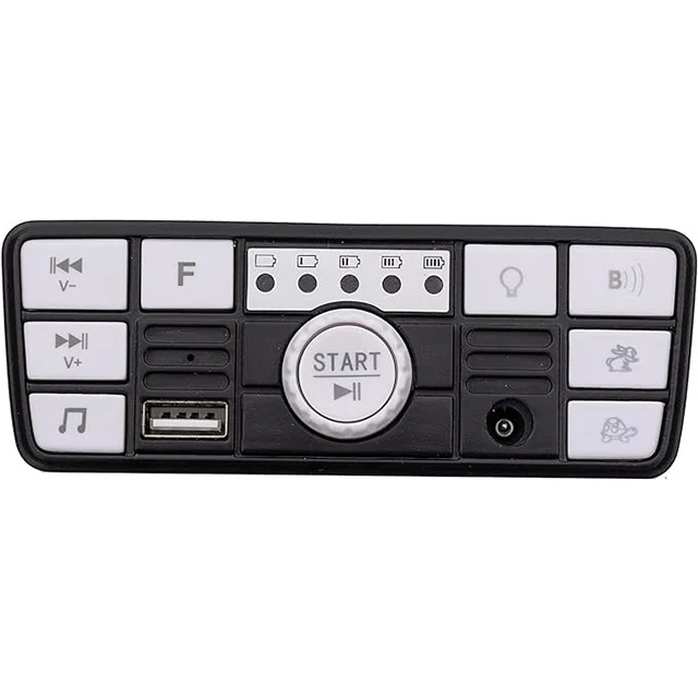 Kids Ride on Car Part music playback storytelling display power multi function display control panel