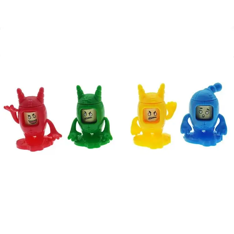 Kids DIY Puzzle Assemble Changeable Face Dolls Toys