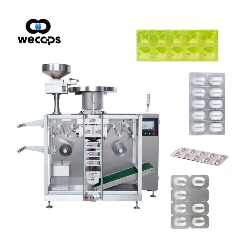 Wecaps DLL-320 Automatic Strip Packaging Machine Capsule Strip Blister Packing Machine for Tablet Pill and Capsule