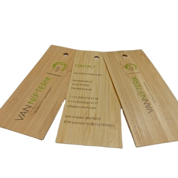 NIF Attractive price new type plant labels stakes bamboo garden label logo