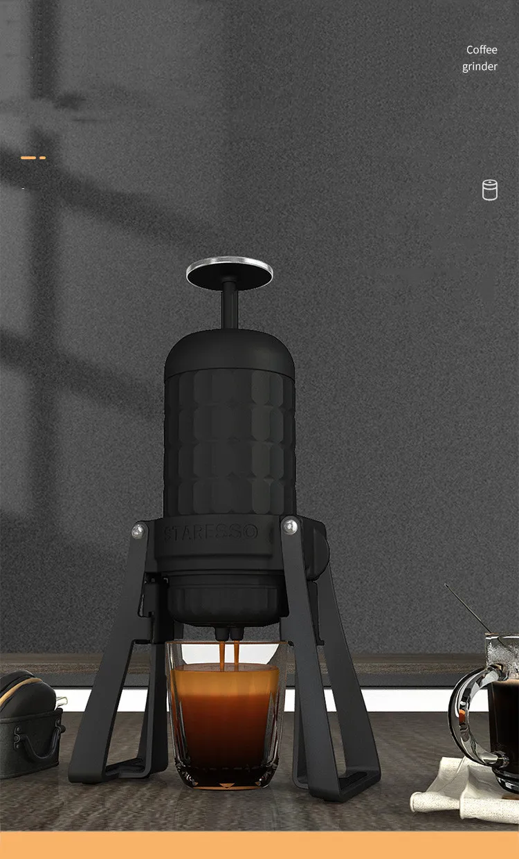 BEST SOLD   COFFEE MAKER Portable Coffee machine Portable outdoor home office manual espresso maker