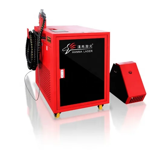 Ручной лазерный сварочный аппарат HanMa 1 кВт 1500 Вт из нержавеющей стали и алюминия